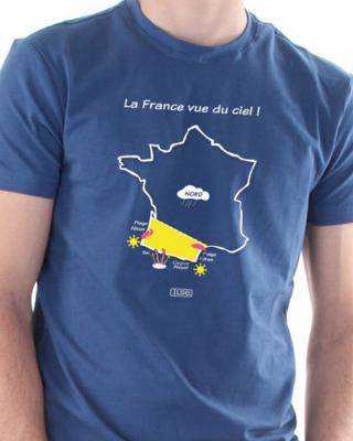 T-SHIRT HOMME VUE DU CIEL