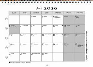 CALENDRIER CANAL DU MIDI, CANAL DES DEUX MERS 2026 COUV 12